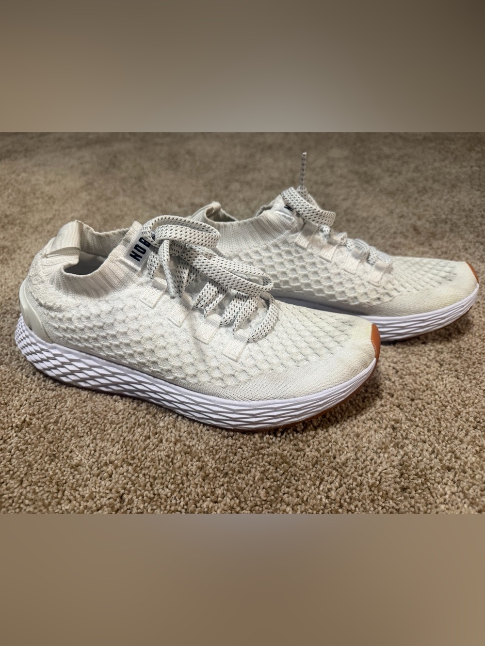 NOBULL White Knit Runners